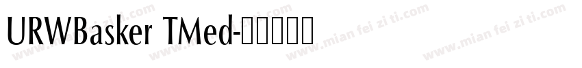 URWBasker TMed字体转换